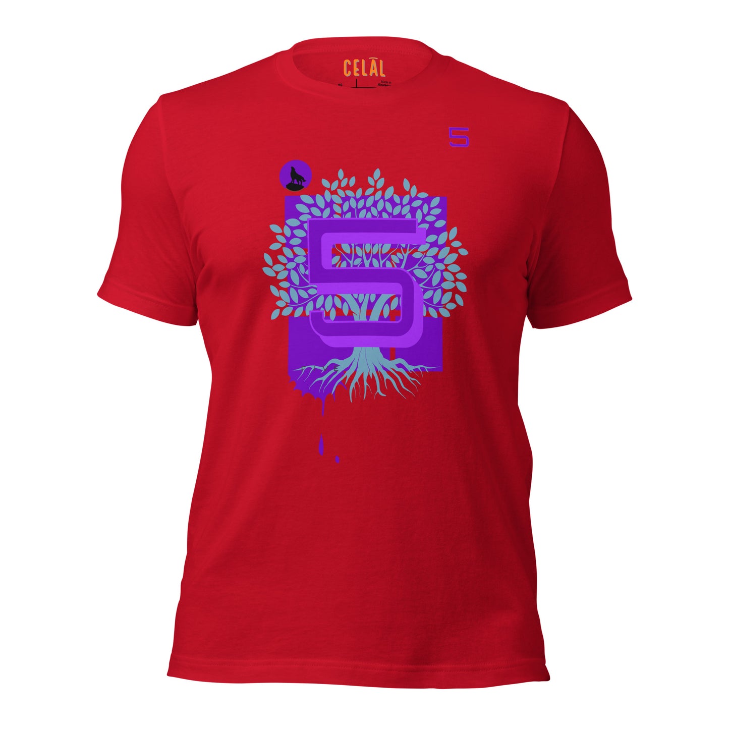 Tree 5 Unisex t-shirt