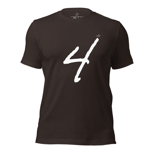 4 Numeral Unisex t-shirt