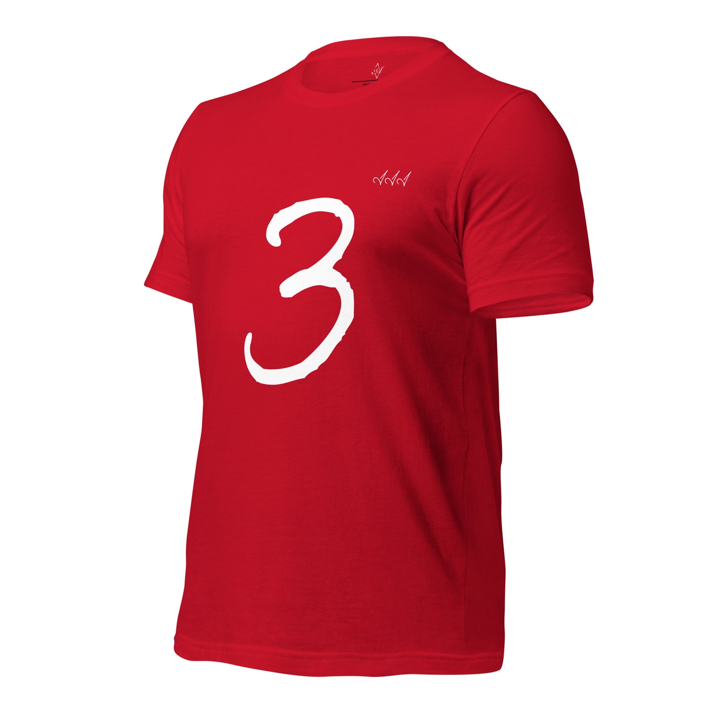 3 Numeral Unisex t-shirt