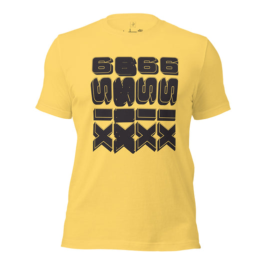 6 Six Unisex t-shirt
